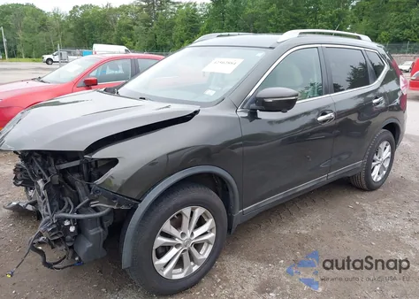 2015 Nissan Rogue Sv from USA, damaged, VIN 5N1AT2MV2FC829345